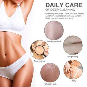 Al por mayor HCS/OEM DM-A-399 Cinturón de esponja exfoliante africana para espuma corporal y masaje de espalda en la ducha, toalla de 30*80cm - Product Image 2