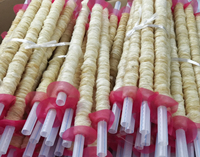 Porc porc mouton intestins 100% boyaux de saucisse tubulaires comestibles séchés naturels
