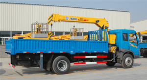 XCMG Fabricant <span class=keywords><strong>Grue</strong></span> montée sur <span class=keywords><strong>camion</strong></span> SQ5SK2Q Chine <span class=keywords><strong>Grue</strong></span> de <span class=keywords><strong>camion</strong></span> hydraulique 5t utilisée avec flèche <span class=keywords><strong>t</strong></span>élescopique - Product Image 5