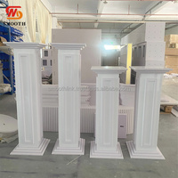 Plinthes en PVC en gros, accessoires de mariage, centres de table floraux pour la décoration de fêtes de mariage