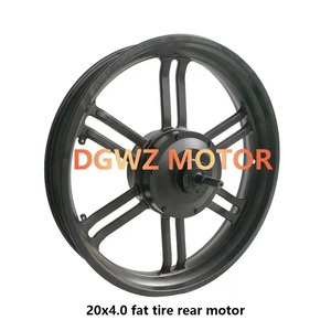 <span class=keywords><strong>Moteur</strong></span> <span class=keywords><strong>de</strong></span> moyeu <span class=keywords><strong>de</strong></span> vélo électrique 20x4.0 20 pouces sans balais à engrenages 48V 750W 1000W pour vélo électrique à pneus larges, vélo <span class=keywords><strong>de</strong></span> neige, <span class=keywords><strong>avec</strong></span> <span class=keywords><strong>roue</strong></span> avant - Product Image 4