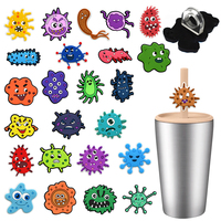 Accessoires de cuisine authentiques Nouveaux produits 2025 Diy Verres réutilisables Cadeau pour enfants Accessoires de bar Cute Straw Topper Charms