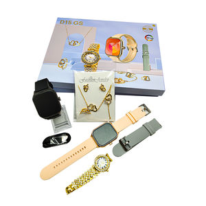 Reloj inteligente D15 GS PK A58 Plus, superventas, relojes dobles, pulsera inteligente para hombres y mujeres, reloj inteligente deportivo dorado, equipo de uso - Product Image 2