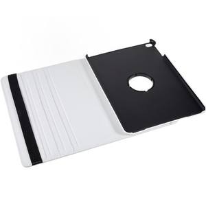 Support <span class=keywords><strong>rotatif</strong></span> à 360 degrés étui en cuir Litchi Grain avec bande élastique creuse de marque pour <span class=keywords><strong>iPad</strong></span> 9.7 2018 9.7 2017 Air 2 Air - Product Image 3