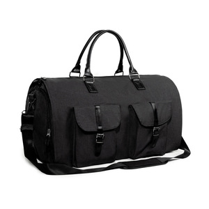 IStapromo Gifts <b>Convertible</b> Travel Garment Bag Carry on Garment Duffel Bag 2 in 1 Hanging Suitcase Business Travel Bag - Product Image 4