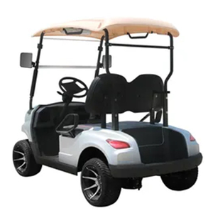 Voiturette de <span class=keywords><strong>golf</strong></span> électrique 2 places, 4 roues, alimentée par batterie, couleur personnalisée, pour hôtel, parc, tourisme - Product Image 4