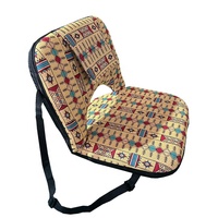 Chaise de sol pliable et réglable pour l'extérieur, style Majlis arabe, pour méditation, gaming, relax et plage, avec coussin