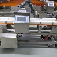 Fabrieksopmaat gemaakte JINDUN JD-603 hoogwaardige 0,5 mm elektromagnetische golf roestvrijstalen metaaldetector voor voedsel met verstelbare transportband