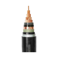 3*185 + 2*95mm2 Yjv construcción Industrial XLPE aislado PVC revestido cobre resistente al fuego Cable de alimentación eléctrica aluminio
