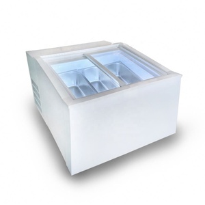 Mettre sur table petit espace italie affichage de la crème glacée/mini vitrine glato/congélateur de crème glacée - Product Image 4