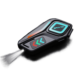 Mihauuke Haut-Parleurs Pour Casque,Écouteurs Pour Casque Moto | Écouteurs Sans Fil Avec Intercom Intelligent Contrôle Musical Et Appels Ultra-Mince 12mm Pour Hommes Femmes Adultes Équipement Moto