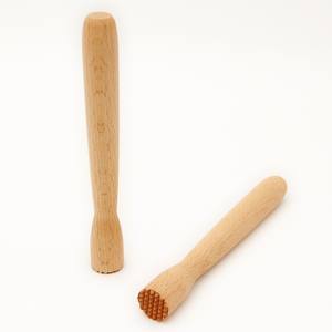 Presse à jus en bois naturel, vente d'usine, bâton de presse en bois de glace pilée, barre de boue outil de cuisine - Product Image 4