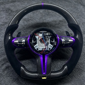 Volante <span class=keywords><strong>de</strong></span> Coche <span class=keywords><strong>de</strong></span> Fibra <span class=keywords><strong>de</strong></span> Gamuza en Oferta, Compatible con BMW F30 F10 F15 F36 F20 F22 F25 F32 M3 M4 X5 E46 E60 E70 E90 E91 E92 - Product Image 6