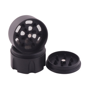 Wholesale <strong>Bullet</strong> 30mm Zinc Alloy Portable Dry Spice Crusher Tobbaco Custom Logo <strong>Grinder</strong> for Smoking - Product Image 4