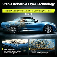 Film de protection de voiture TPU PPF auto-réparant 1,52*15m super extensible Film de protection de peinture LLumar PPF TPU pour voiture