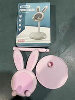 Support de téléphone portable lapin mignon 2022, Support de téléphone portable de bureau, Angle réglable en hauteur pour iPhone 11 12 iPad, Support de tablette lapin mignon