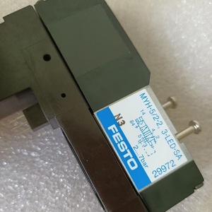 โซลินอยด์วาล์ว Festo รุ่น Myh-5/2-2 3-Led-Sa 24 โวลต์ ดีซี แบบติดตั้งบนแผง 5/2 ทาง - Product Image 1