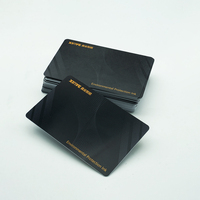 Cartes NFC en relief personnalisées imprimées, carte NFC Ntag 213, plastique mat PVC, carte RFID NFC noire