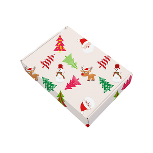 Tùy chỉnh vận chuyển hộp lễ hội trẻ em Đồ chơi Logo in phân hủy sinh học thương mại điện tử Món Quà Giáng sinh hậu cần bao bì hộp giấy - Product Image 2