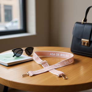 Correa de Tela para Bolso de 4 cm con Letras Inglesas, Asa de Bolso, Accesorio de Moda para Bolsos - Product Image 2