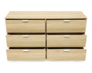 Meuble de rangement en MDF blanc moderne, commode haute et basse, coiffeuse, commode à tiroirs, vente en gros directe usine Chine - Product Image 3