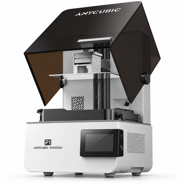 Anycubic Photon P1 14K LCD Resin 3D Printer High Precision Auto Leveling for Miniatures Figurines and Prototyping