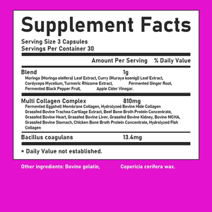 Cápsulas de Colágeno de Marca Privada para Quemar Grasa, Aumentar el Metabolismo, Controlar el Apetito, Controlar el Peso y la Digestión - Product Image 6