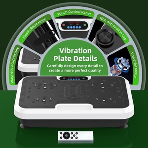 Plataforma <span class=keywords><strong>Vibratoria</strong></span> Vertical Profesional para Uso Doméstico, Máquina para Adelgazar y Perder Grasa Abdominal - Product Image 2