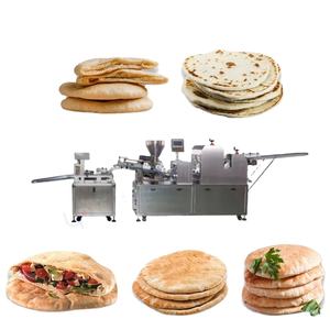 เครื่องนวดแป้งพิซซ่า,เครื่องรีดแป้งพิซซ่าเครื่องทำขนมปัง Pita อัตโนมัติ - Product Image 3