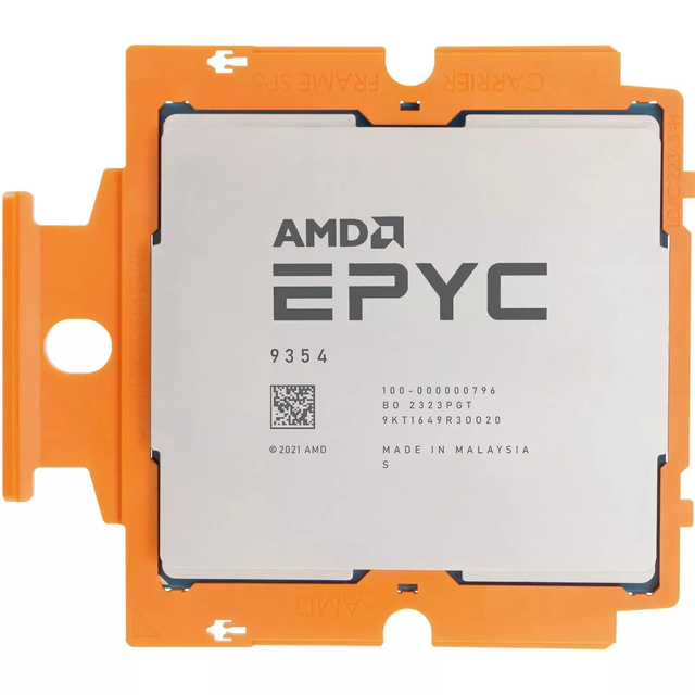 32 Core 64 Thread Server CPU Processor 3.25GHz 256MB Cache SP5 Socket Data Center Processor