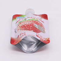 Pochette souple personnalisée avec bec verseur pour emballage alimentaire (lait, yaourt, produits laitiers, jus, boissons, produits alimentaires) – Sac en plastique souple de qualité alimentaire