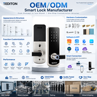 Fournisseur de serrures intelligentes Tediton pour les marques OEM ODM avec service de développement de moules privés, impression de logo et emballage personnalisé