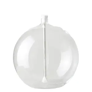 Wedding Party Holiday Table Decoration Hand Blown Small Romantic Round Decorative Glass Balloon Oil Candle Table Lamp