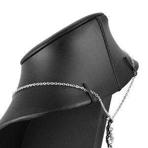 Présentoir à bijoux en cuir brossé - Mannequin multi-tailles pour colliers, vitrine de boutique, présentoir de bijoux - Product Image 5