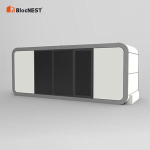 Casa Prefabricada de Madera Estilo Cabaña con Ventanas Panorámicas, Sensación en Internet, Casa Prefabricada Económica Personalizable - Product Image 1