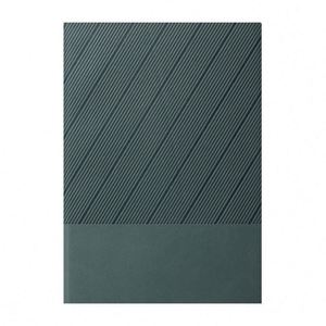 Carnet A5 à couverture souple en PU, design haut de gamme, couverture rayée patchwork, logo personnalisé pour entreprise, cadeaux d'affaires - Product Image 1