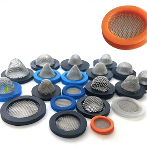 Hot Bán Nhà Sản Xuất Bán Buôn Vòng Thép Không Gỉ Ống Hút Kim Loại Bộ Lọc Màn Hình Khói Ống Phụ Kiện Khói Ống Lưới - Product Image 4