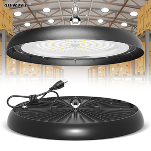 Projecteur LED UFO High Bay 100W 150W 200W en aluminium pour entrepôt industriel, garage, usine, éclairage 5000K lumière du jour IP65 - Product Image 1