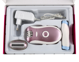 Épilateur rechargeable 2 en 1 pour les aisselles Épilateur de visage <span class=keywords><strong>kemei</strong></span> KM-2068 femmes Rasoir sans fil pour femmes Tondeuse à épiler - Product Image 5