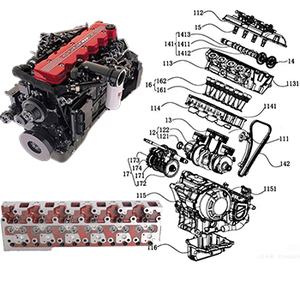 Graafmachine Pc200 Pc210 Pc220 Pc250 Dieselmotor 6d95 S6d95l Sa6d95l Saa6d95le Cilinderkop 6209-11-1100 Voor <span class=keywords><strong>Komatsu</strong></span> - Product Image 1