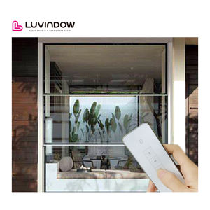 Fenêtre panoramique électrique à levage électrique Luvindow Delaware, grande taille, cadre en alliage d'aluminium, fenêtres à faible émissivité - Product Image 3