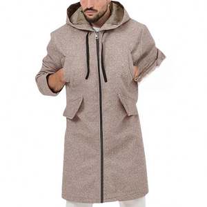 Wholesale Heavyweight Cotton <strong>Zip</strong> <strong>Hoodie</strong> <strong>Women</strong> High Quality Zipper <strong>Longline</strong> Hoodies Custom Logo - Product Image 5