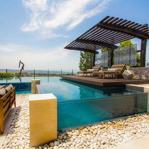 ยี่เกลี่ ประเทศจีน ผู้ผลิต ANH สระว่ายน้ำอะคริลิกใส ขนาดใหญ่ สำหรับใช้ในบ้าน รุ่น Ygl-ash 322  แบบกำหนดเองได้ - Product Image 1