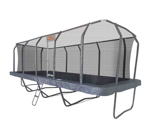 Weleap 10x23ft lớn hình chữ nhật Trampoline sợi carbon với mạng lưới an toàn 305x701cm - Product Image 1