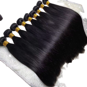Sale in Bulk 100% Human Hair <b>Extensions</b> Filipino Raw Hair Vendor Virgin Bone Straight Human Hair Bundles - Product Image 1