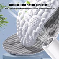 Plantillas para Zapatos OEM 4D Cloud Comfort para Aumentar la Altura, para Hombre y Mujer, Espuma Viscoelástica Suave, Lavables, Duraderas, Amortiguadoras, Transpirables, Ajuste Perfecto