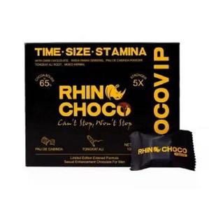 חם למכור rino choco vip עם שוקולד ויפ שוקולד מריר עבור הספק מותאם אישית לוגו תוסף צמחים הסיטונאי של תוספת צמחי מרפא - Product Image 1
