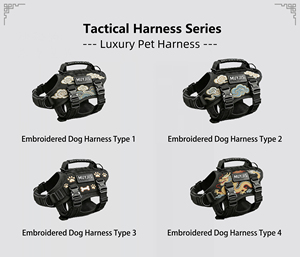 Fabrik <span class=keywords><strong>OEM</strong></span> Benutzerdefiniertes Markenlogo Robuste Schnalle Große Hunde-Trainingsweste Sport-Haustiergeschirr - Product Image 2