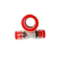 Conector Rápido de Microducto de Alta Calidad Qitian ABS/Plástico de 5mm 7mm, Acoplador de Empuje para Equipos de Fibra Óptica para Uso en Redes, 20 Años