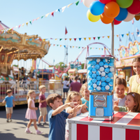 Système de paiement par jetons et pièces pour distributeur automatique de bonbons NDL-Small pour supermarchés, vente au détail ou en gros.